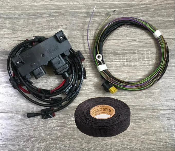 Багажник авто легко открыть система Датчик педали и провода для V W Passat B6 B7 B7L CC 3AA 962 243 D/G - Название цвета: Коричневый