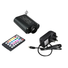 Dc12в волоконно-оптический светильник двигатель 16 Вт RGBW светодиодный светильник комплект музыкального управления Звездный потолок светильник ing