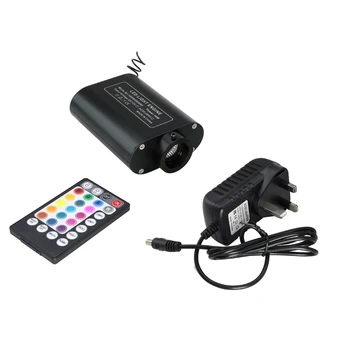 

DC12V Fiber Optic Light Engine 16W RGBW LED Light Kit Music Control Starry Ceiling Lighting
