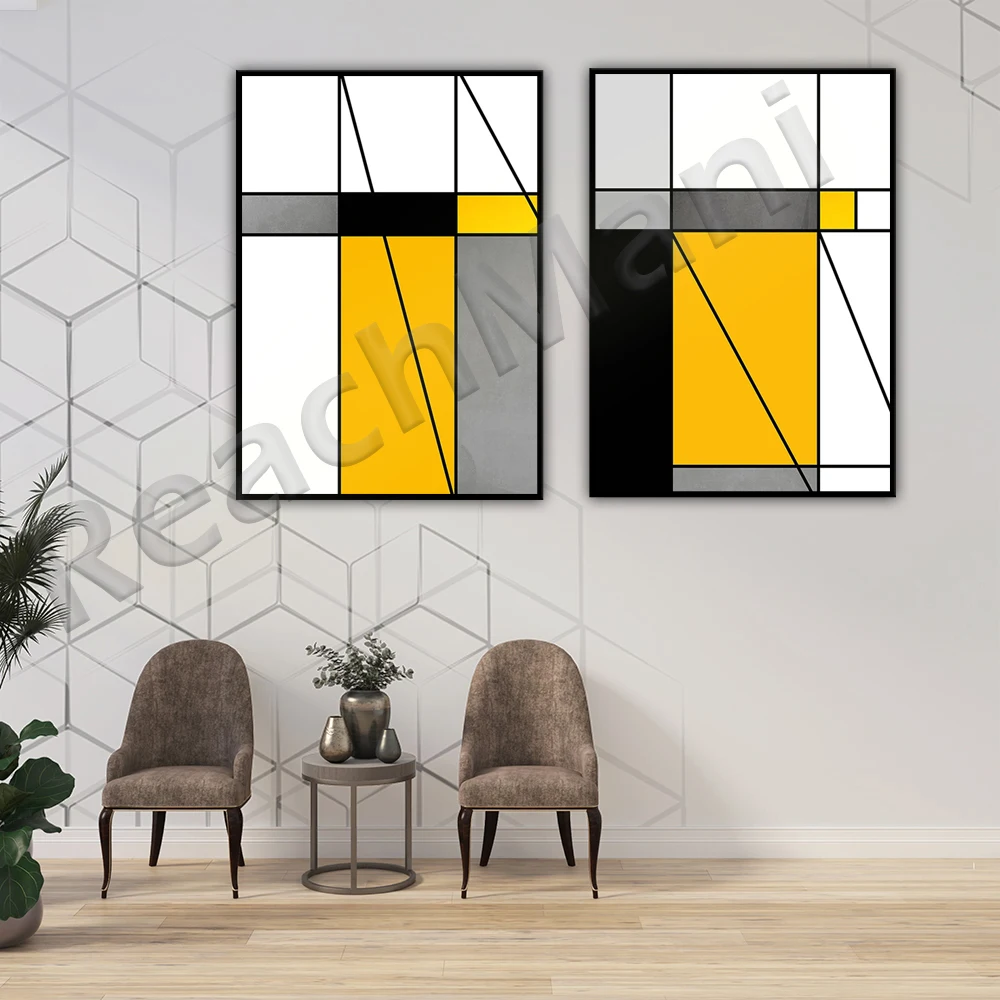 

Modern Geometric Wall Art, Geometric Abstract, Digital Prints, Printable Prints, Bauhaus Art, Modern Home Decor