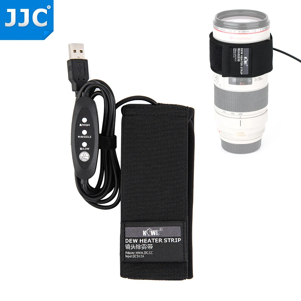 Aquecedor de Orvalho Removedor de Orvalho para Nikon Lente Noite Canon Sony Olympus Sigma Fuji Telescópios Prevenção Condensação Usb - Image 2