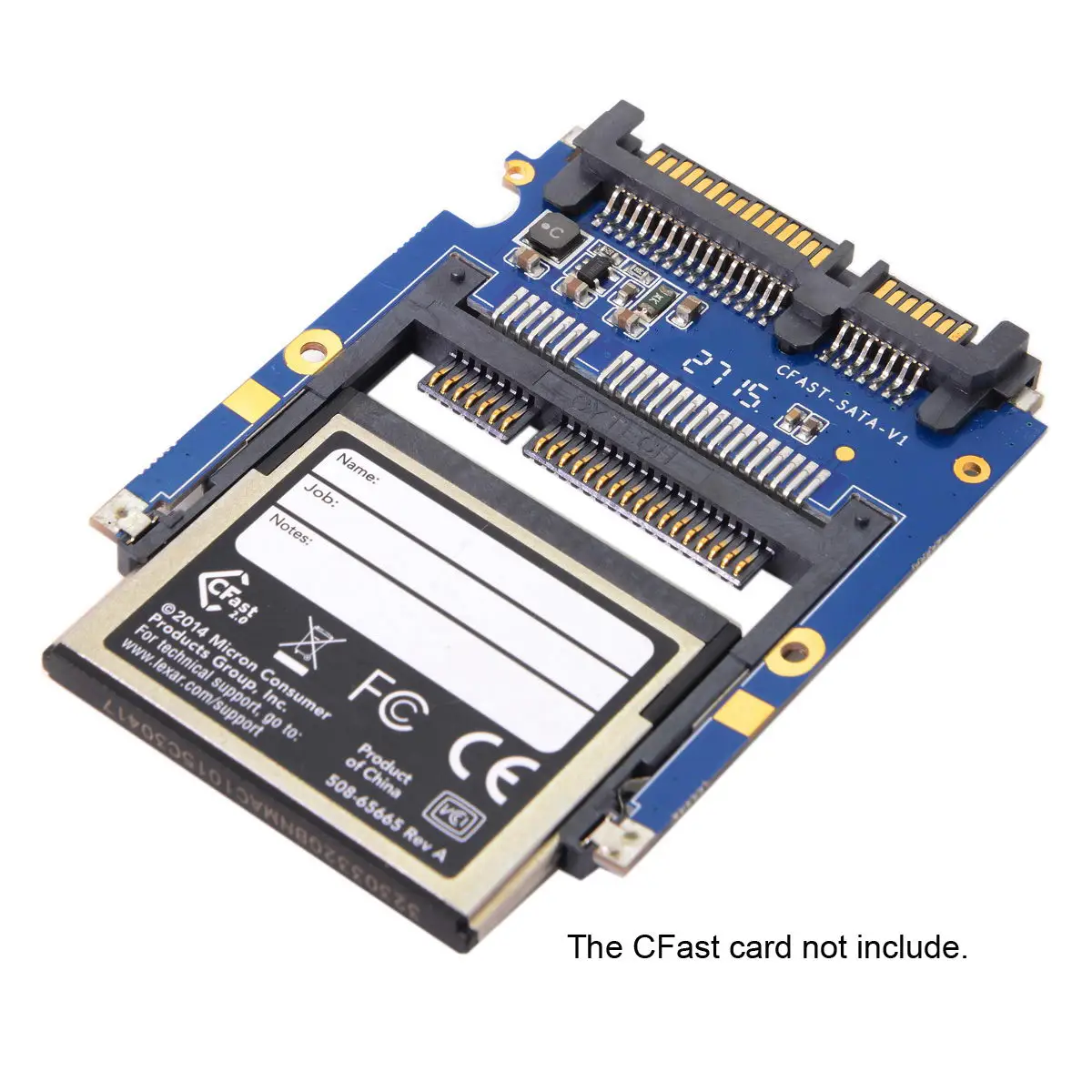 SATA 22Pin карта адаптер жесткий диск Корпус SSD HDD кардридер CFast для ПК ноутбук к CFast