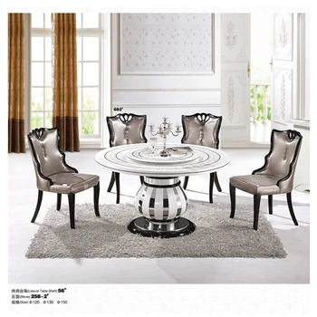 

High quality factory price marble dinner table set marble table with 4 chairs