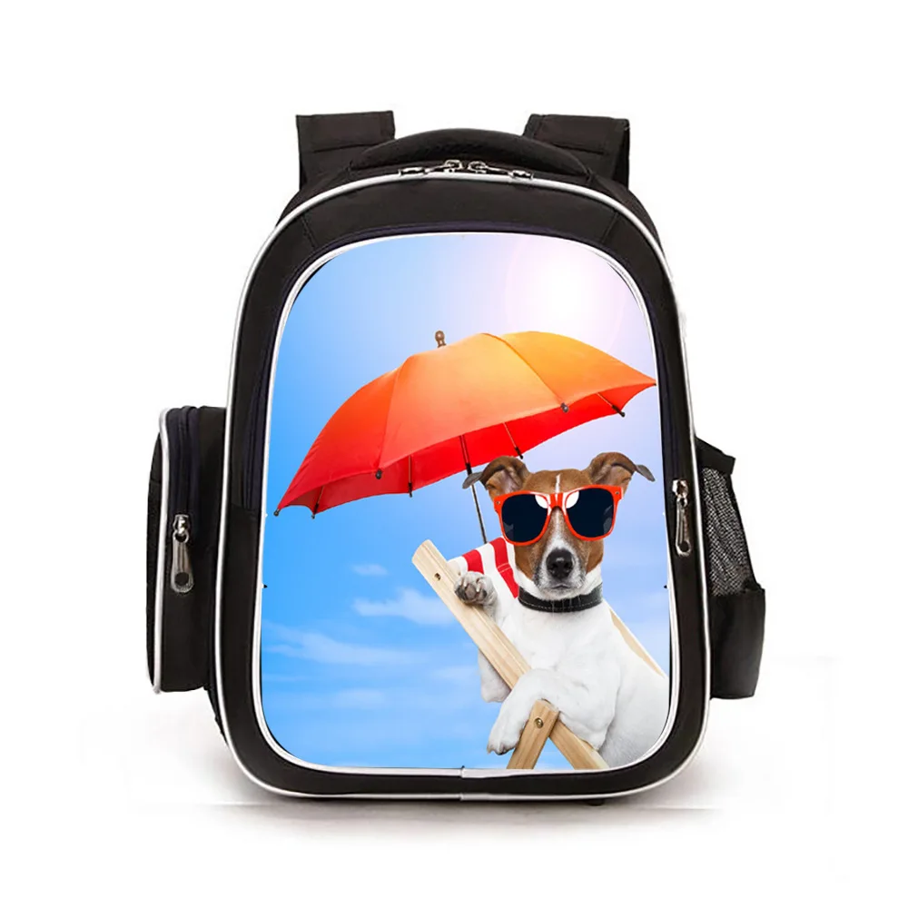 

Love Students Puppy Animals Pack Young STUDENT'S-1-3-5 Grade Backpack Night Reflective School Bag