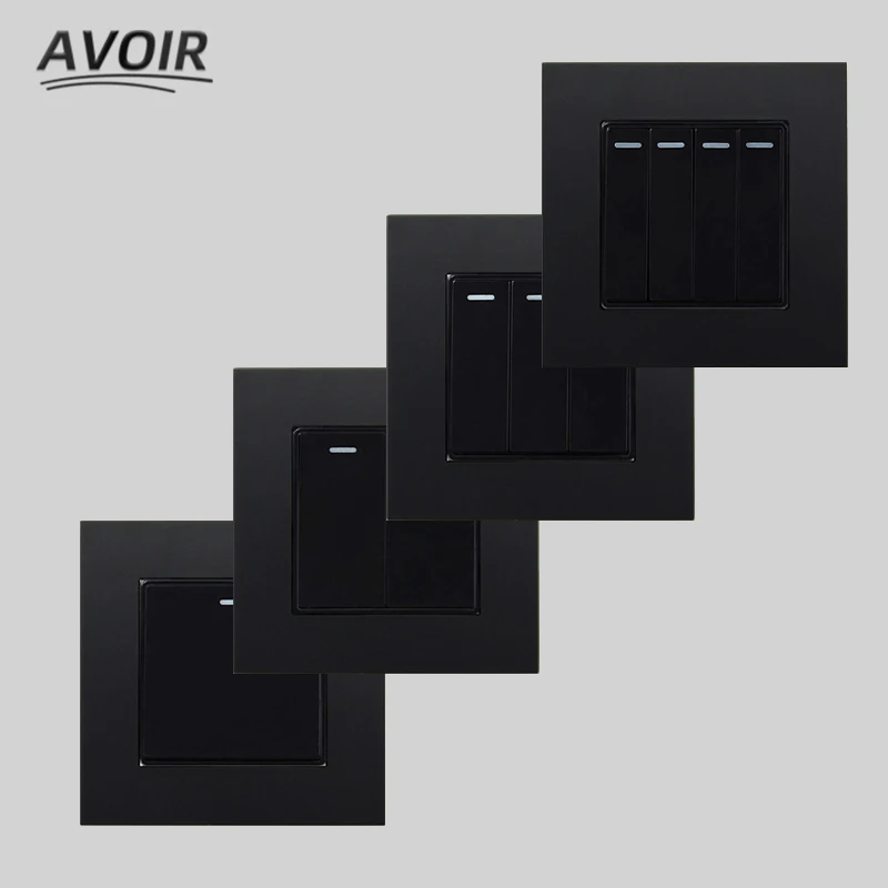 Marco-interruptor de luz de pared de acero inoxidable, marco de Panel  dorado para interruptores basculantes 1 2 3 4 Gang 1 2 Way interruptor pared  pulsador pulsadores de boton interruptor luz interruptores de luz para -  AliExpress