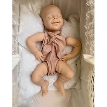 

Dropshipping Reborn Dollsl Kits Unpainted DIY Mold Make Your 22inch Sweet Dream Reborn Baby Dolls Girl/Boy Full Limbs Unpainted