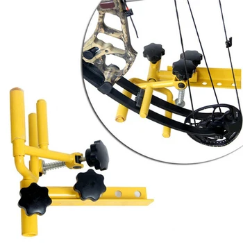 

Archery Stabilizer Holder Bow Vise Parallel Tool Steel Outdoor Hunting Compound Target Universal 360 Degree Rotation