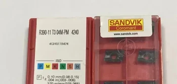 

10PCS CARBIDE INSERT R390-11T304M-PM 4240