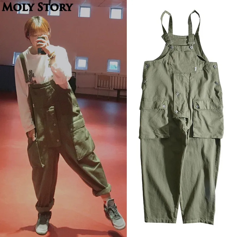plus size army green jumpsuit