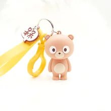 INSS, стиль, милые, брелок для ключей с медведем, для мужчин и женщин, для пары, сумка, кулон, украшения для мобильного телефона, крановые машины, кукла