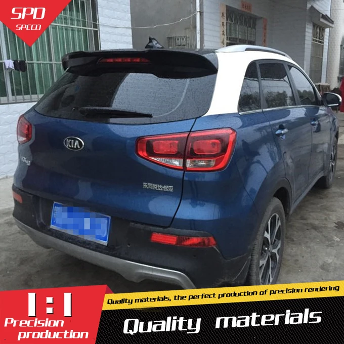 Для Kia KX3 спойлер высокого качества ABS Материал заднее крыло автомобиля праймер