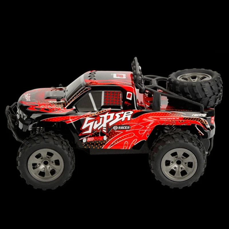2.4G 4CH RC Car 2WD Brush Crawler Off -Road Remote Controller Car Electric Sport Racing Toy Car Model Vehicle for Children's Toy