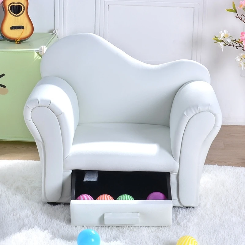  Nordic Housing Stock Lovely Small Sofa Leather Cartoon Sofa Chair Bean Bag Zitzak Children Bedroom  - 4000378098626