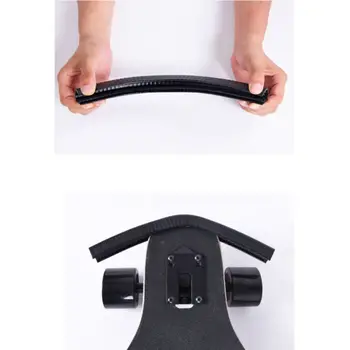 

2pcs/set Skateboard Deck Guards Protector Universal Double Rocker Board Longboard Edge Nose Tail Bump Protection Bumper Cover
