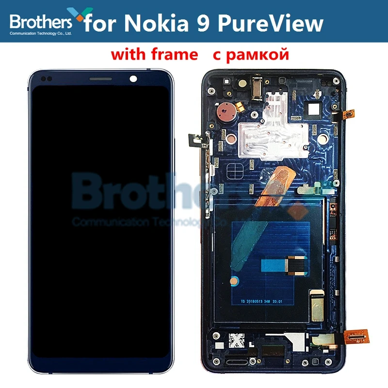 Original For Nokia 9 Pureview Lcd Display Lcd Screen For 9pureview