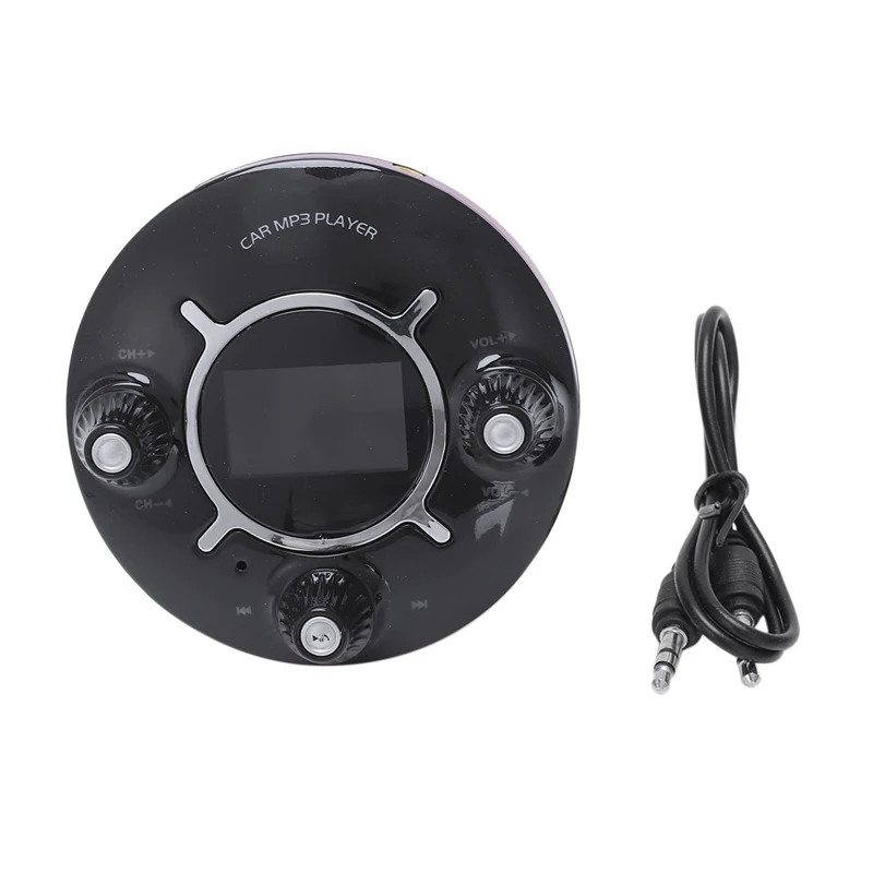Автомобильный MP3-плеер Bt13 Bluetooth громкой связи телефон двойной Usb Bluetooth 4,0 автомобильное зарядное устройство Fm дисплей напряжения излучения