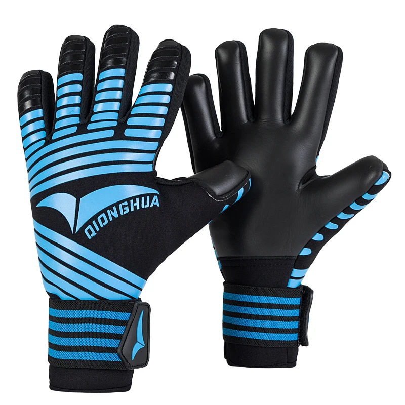 New Professional Latex Goalie Gloves With Finger Protection Thickened