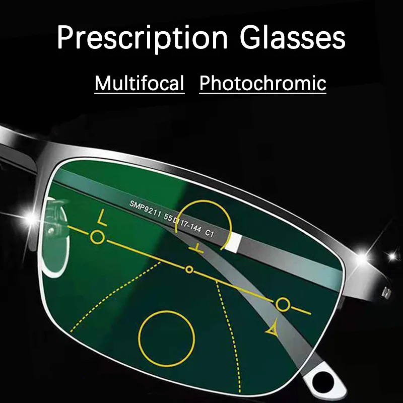 CustomPrescriptionGlassesMenProgressiveMultifocalReadingGlassesastigmatismTR90
