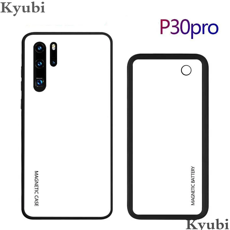 5000 мАч чехол для зарядного устройства для huawei P30 Pro внешний портативный магнитный беспроводной зарядный чехол для huawei P30 Pro