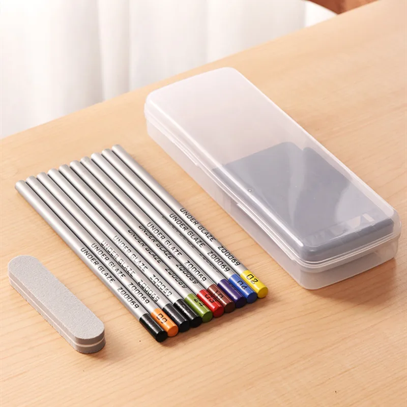Ceramic Art Under-Glaze Color Pencil – DIY Hand-Painted Glaze Powder Pen 3