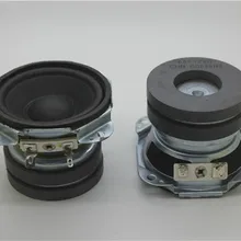 2 шт Fever двойной Магнитный 2,5 дюймов Полная частота HIFI стерео нч-динамик 6.6cm4Ohm 20 Вт