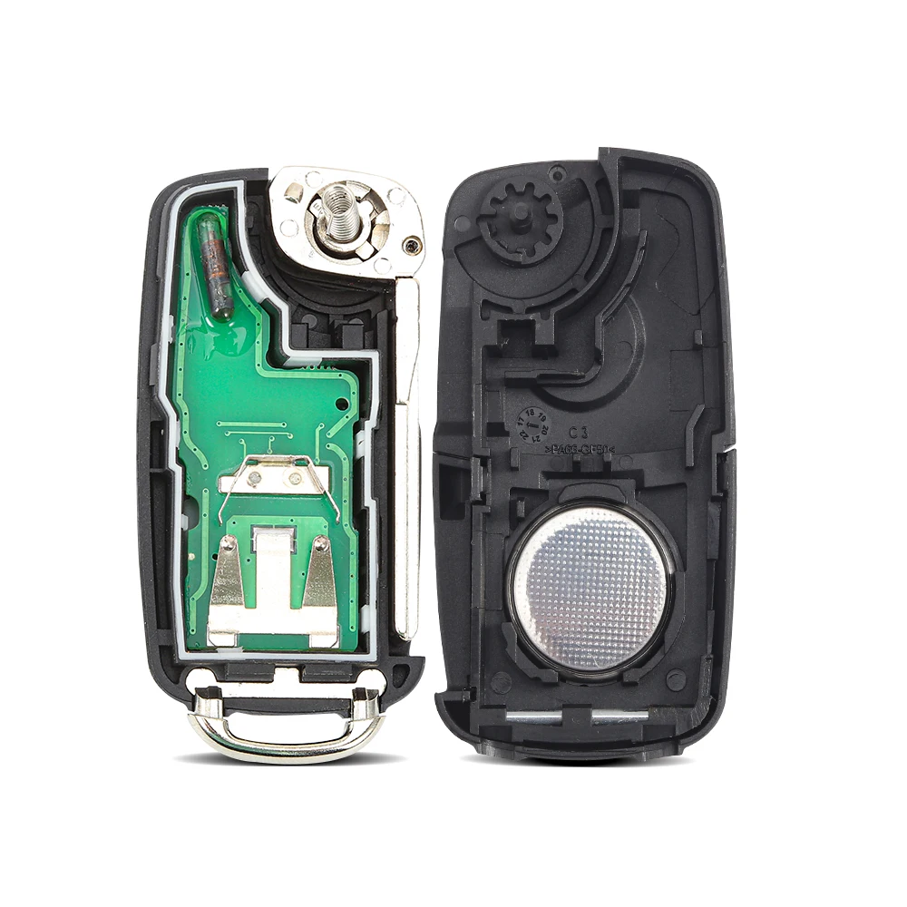 Car Remote Key Car Key WhatsKey 3 Button Remote 434MHz ID48 Key For Volkswagen VW Golf Beetle Caddy Polo Touran Scirocco Tiguan For Skoda 5K0837202AD