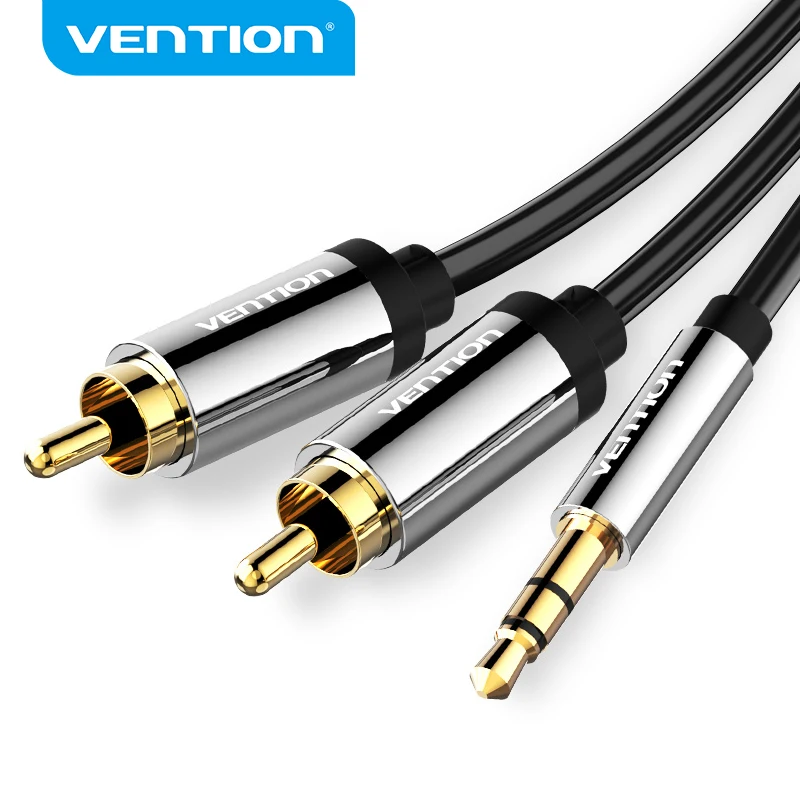 Vention RCA кабель 3 5 мм к 2RCA Aux Jack аудио стерео для усилителя смартфона домашний