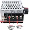 7-70V 30A PWM DC Motor Speed Controller Switch Control 12V 24V 36V 48V with 30 Amp Fuse ► Photo 3/6