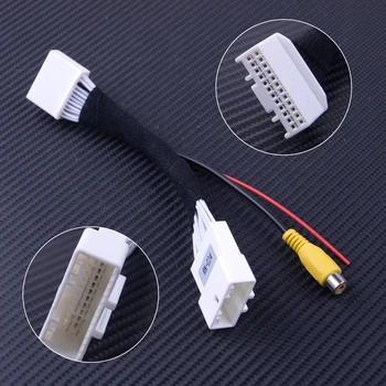 

CITALL Car 24 Pin Metal Adapter Rear View Camera Connection Cable 18.2cm fit for Renault Dacia Opel Vauxhall
