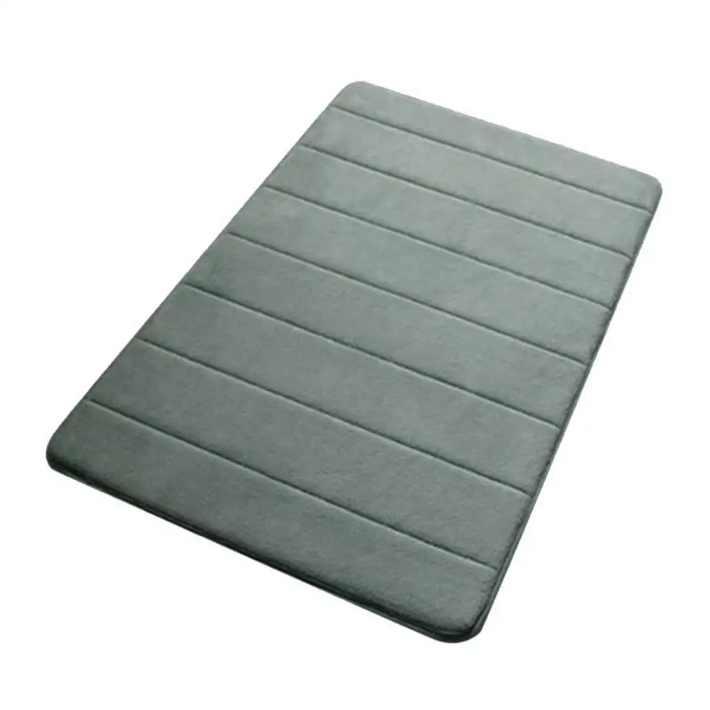 Memory Bath Mat Anti Slip Bath Rug with Strong Absorbent Machine Washable Shower Rug Coral wool sponge carpet#1106