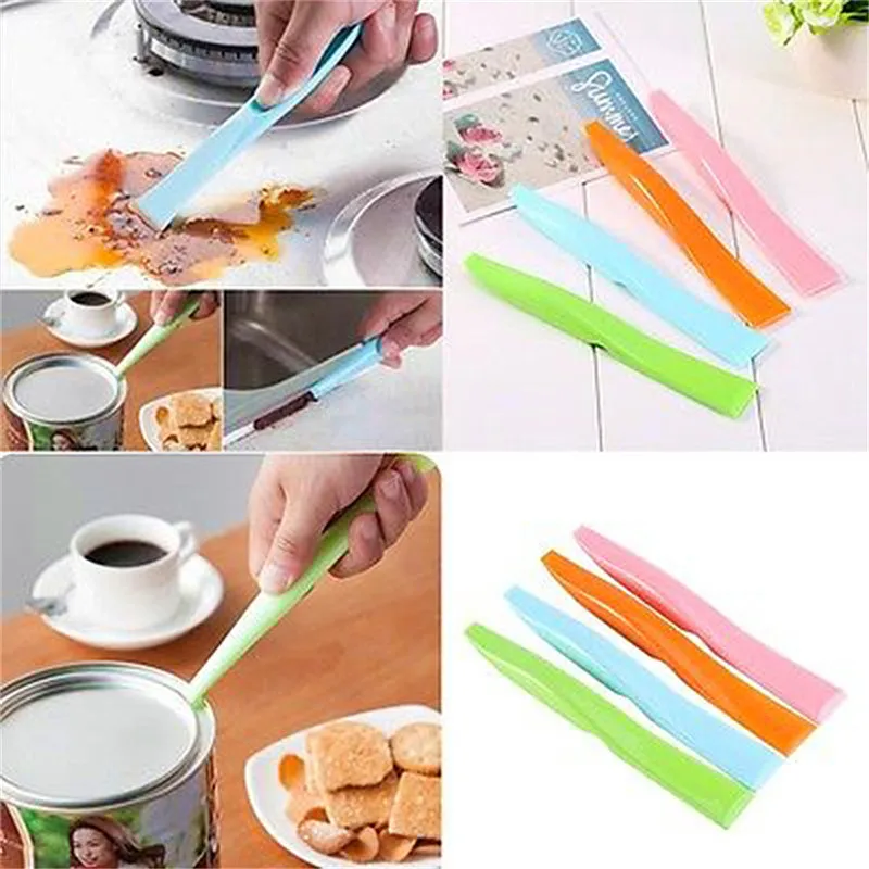 

High Quality Kitchen Bathroom Double Head Stove Dust Cleaner Portable Window Book Case Decontamination Surface Scraper Opener