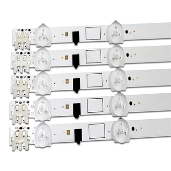 

5pcs x 32 inch LED Backlight Lamp Strip for SamSung 32'' TV UA32F4088AR 2013SVS32H D2GE-320SC0 9-leds 650mm