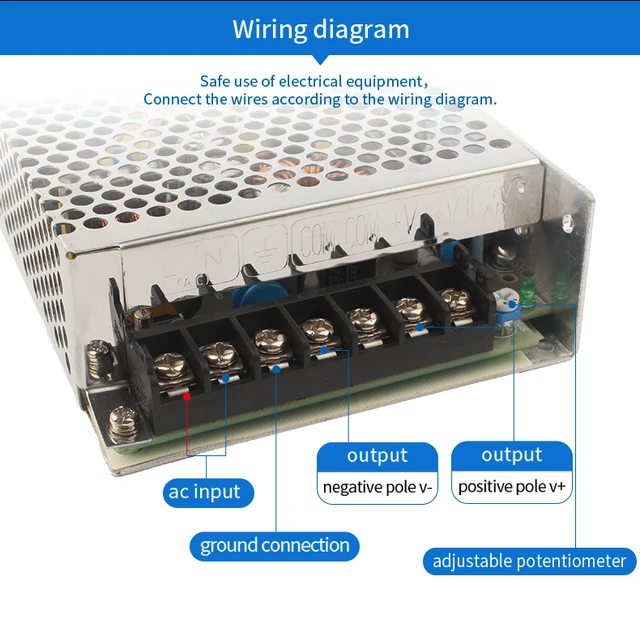 Fuente de Alimentación Switching 24V 10A S-250-24 Westor