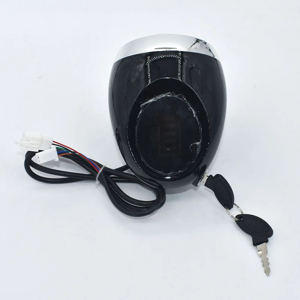 motorcycle 60V headlight speaker with bluetooth display for Citycoco motorcycle electric scooter - Image 3
