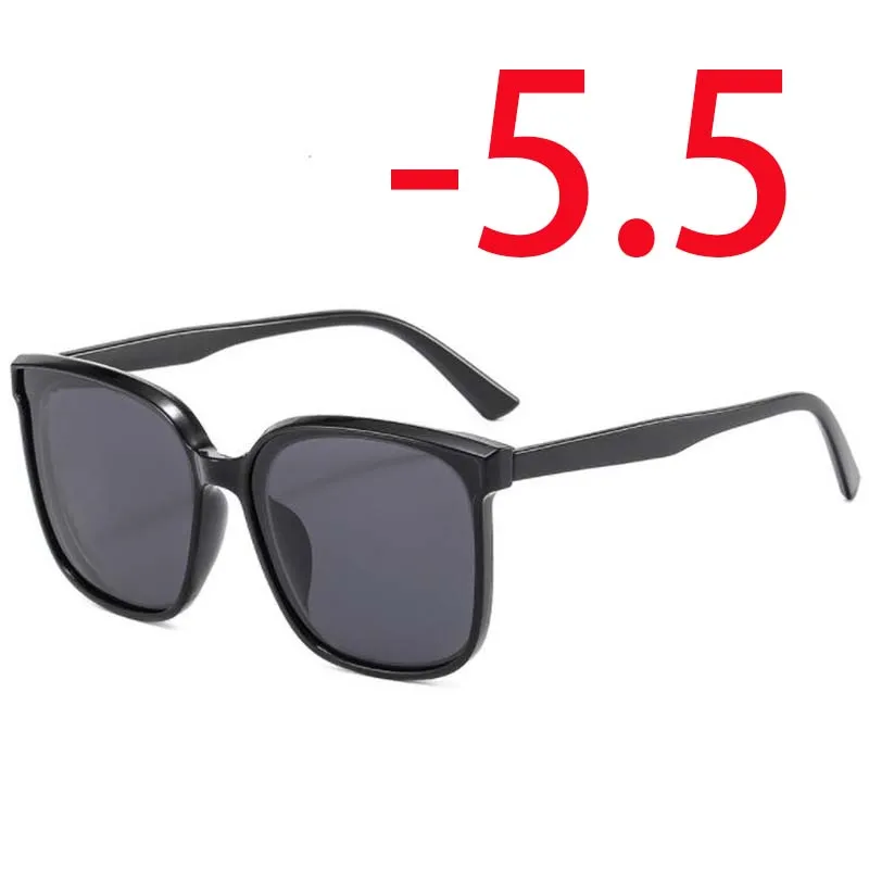 big square sunglasses Prescription 0 -1.0 -1.5 -2.0 -2.5 -3.0 -3.5 -4.0 -5 -6 Fashion Finished Sunglasses Myopia Glasses Men Women Myopia Sun glasses cute sunglasses Sunglasses