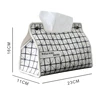 Leather Tissue Box Car Toilet Pumping box Home Living Decoration Table Napkin Holders Papers Dispenser Kitchen Desktop Organizer 6