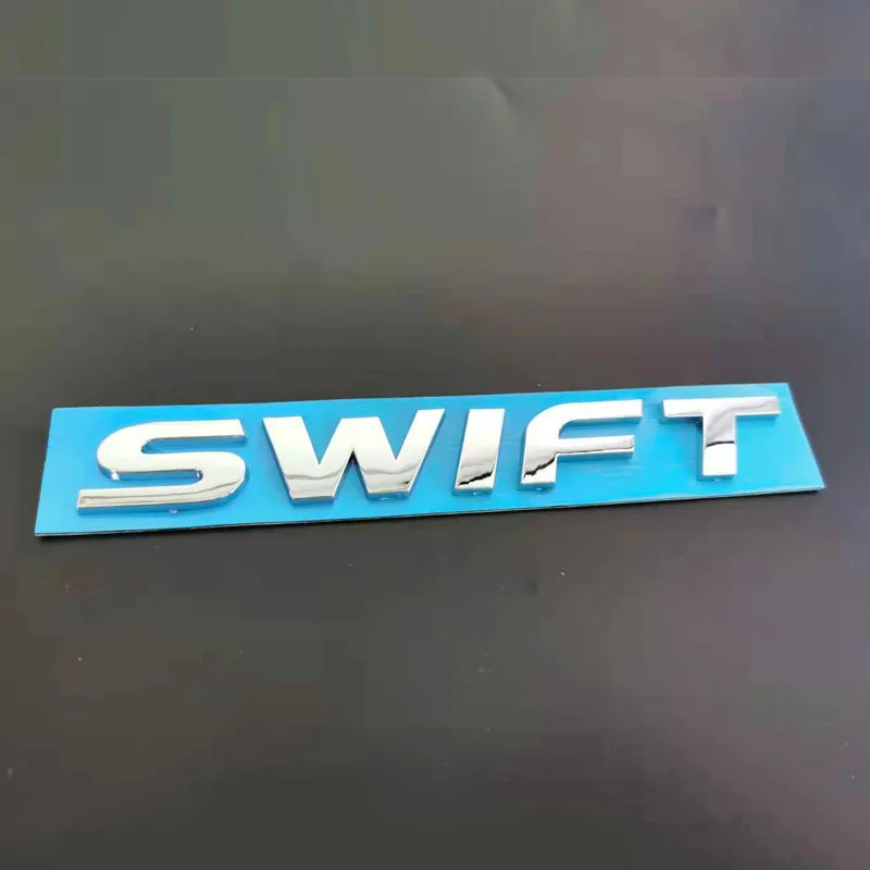 Для Suzuki Swift эмблема автомобиля Логотип Наклейка 3D буква слово задний багажник ABS