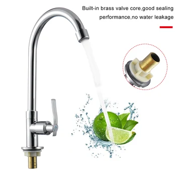 

360 Degree Rotation Water Faucet Kitchen Faucet Saving Tap Water Filter Nozzle Water Saving Brass Kitchen Sink Vertical Faucet