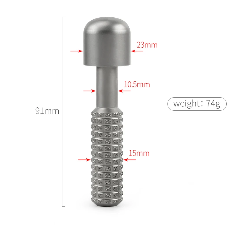 Отвертка EDC Fingertip болт из титанового сплава 6 мм Головка партии открытый инструмент титановая отвертка