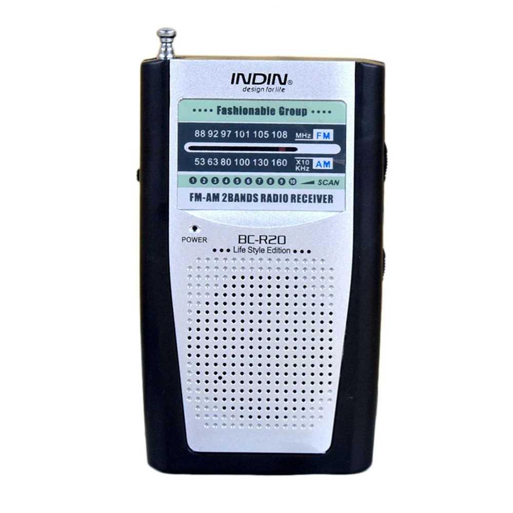 AM FM радио карманный размер Портативный BC-R20 радио низкой мощности для пожилых людей