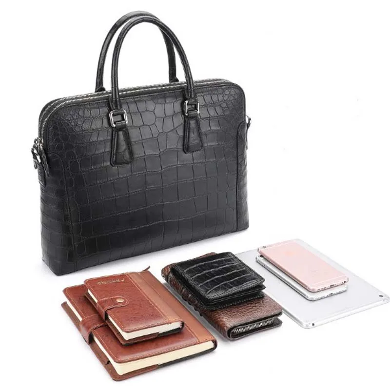 Рисунок 2 - Мужской портфель из крокодиловой кожи