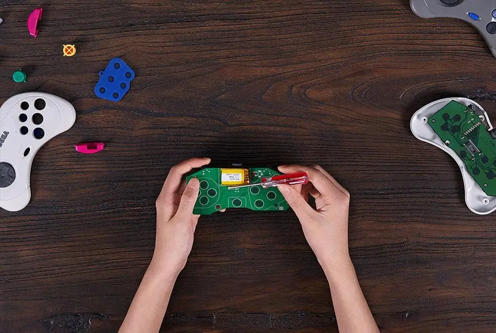 8BitDo SS    е Ʈѷ, ٵ ġ PC MAC  ӿ,   Ÿ