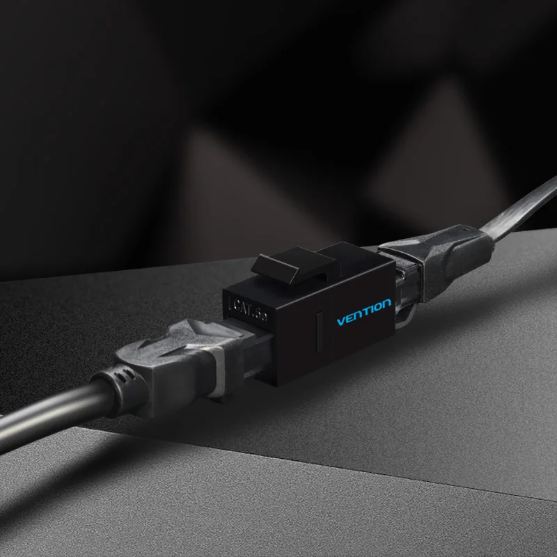 Vention RJ45 Keystone Jack Cat5 модульный Соединитель с защелкой 8P8C разъемы Ethernet LAN Сетевой