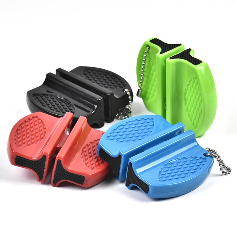 

Outdoor Mini Ceramic Rod Knife Sharpener Tungsten Portable Butterfly Type Whetstone Sharpener Sharpening Knives Stone Tools