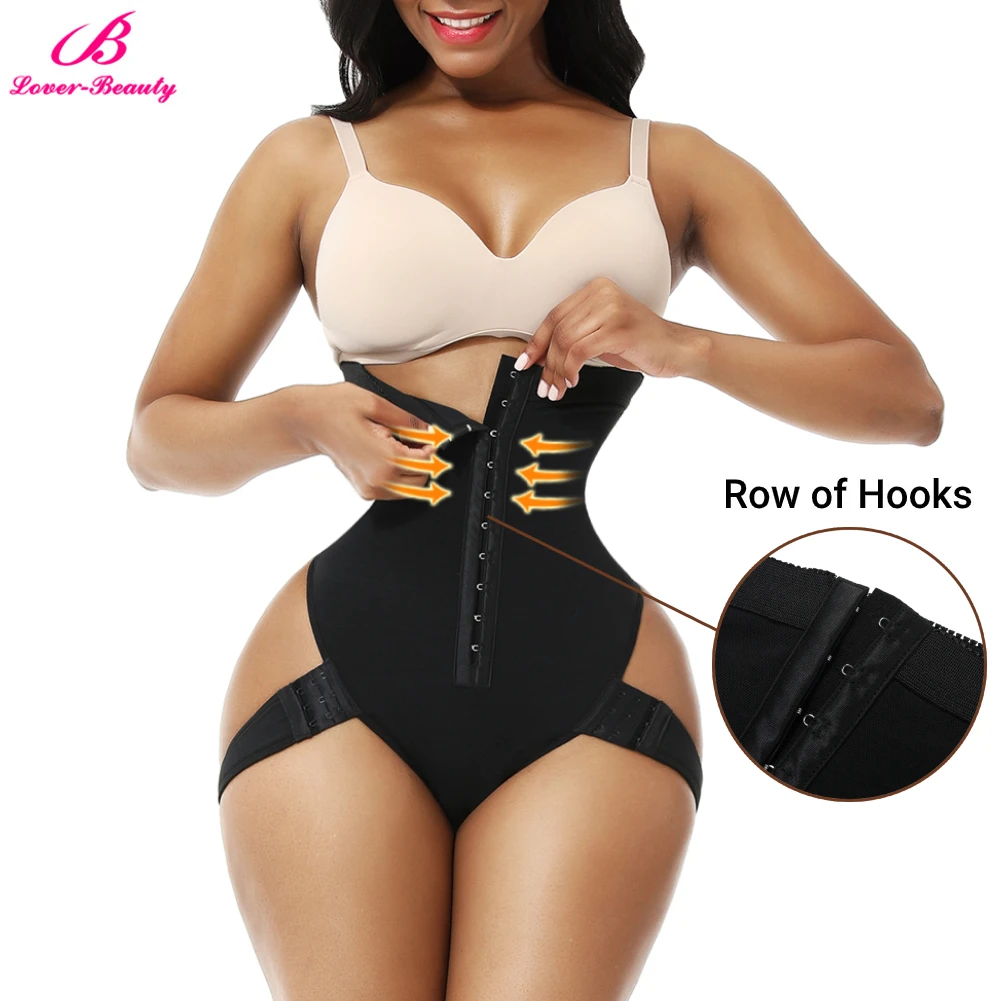 Высокая Талия подтягивающее ягодицы животик Управление трусики Body Shaper fajas colombianas
