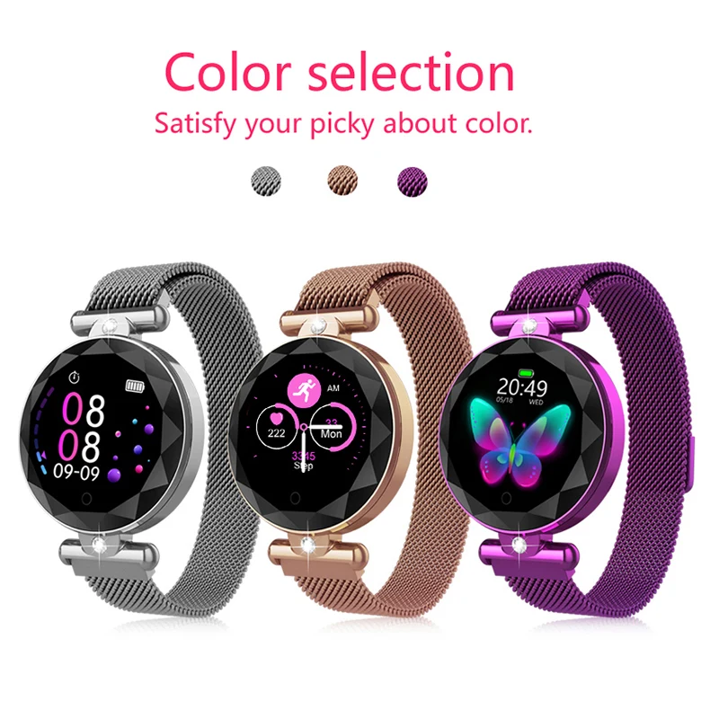 Bluetooth Smart Watch Waterproof TouchScreen Sports Health Watch for Android/ IOS Phones JHP-Best