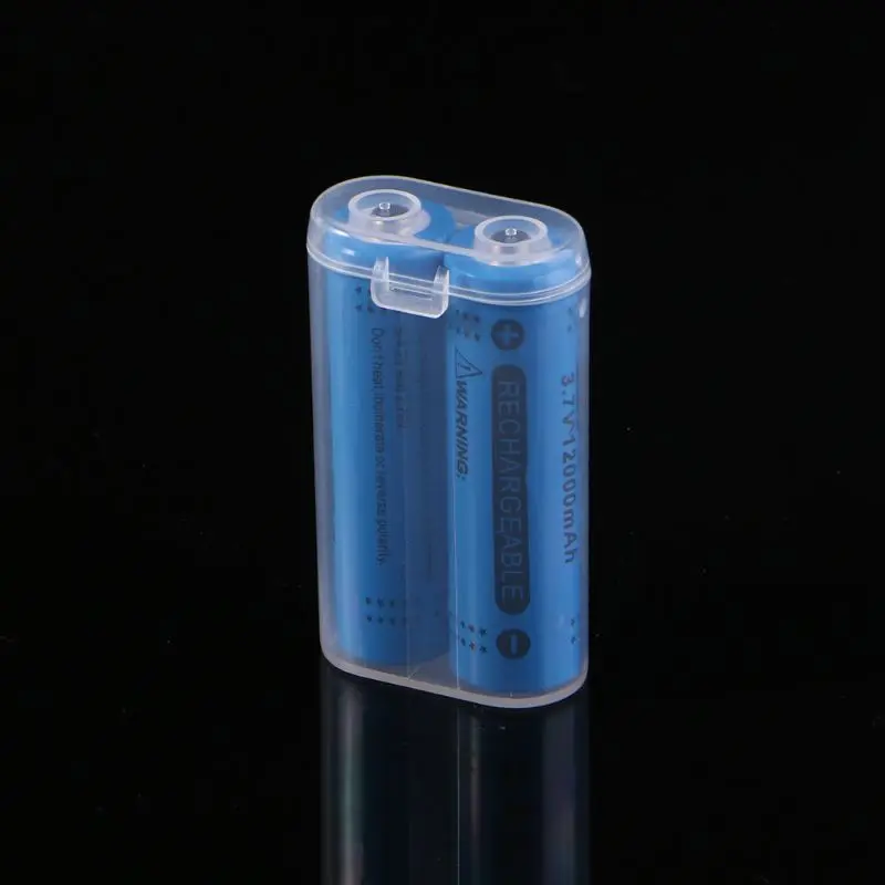 

Durable 5pc 2X18650 Battery Holder Case 18650 Battery Storage Box Rechargeable Battery Power Bank Plastic Cases