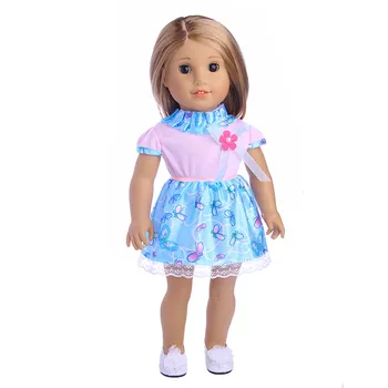 

15 style American doll accessories dress for 18-inch American doll and 43cm baby doll clothes, the best gift for children