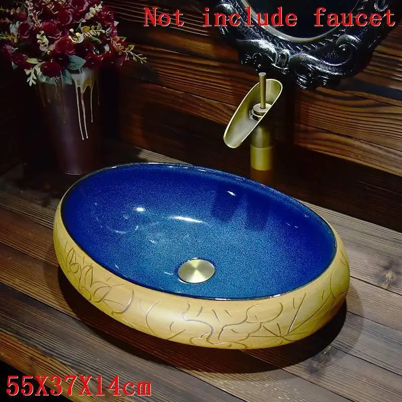 Version P Wastafel Vanity Wasbak Umywalka бассейна Саль водяной Bassin De Fregadero Waschtisch Ванная комната умывальник раковина поо Banheiro умывальник - Цвет: Version P
