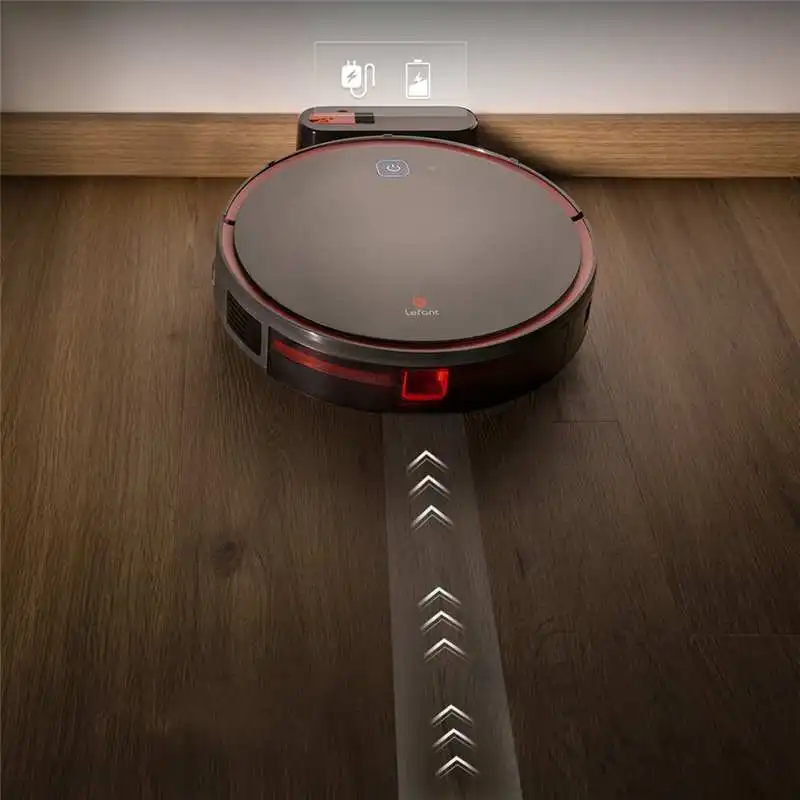 

Lefant T700 Robot Vacuum Cleaner Smart Moping APP Remote Control Wi-Fi Wet and Dry 2500Pa Strong Suction for Home Cleaning